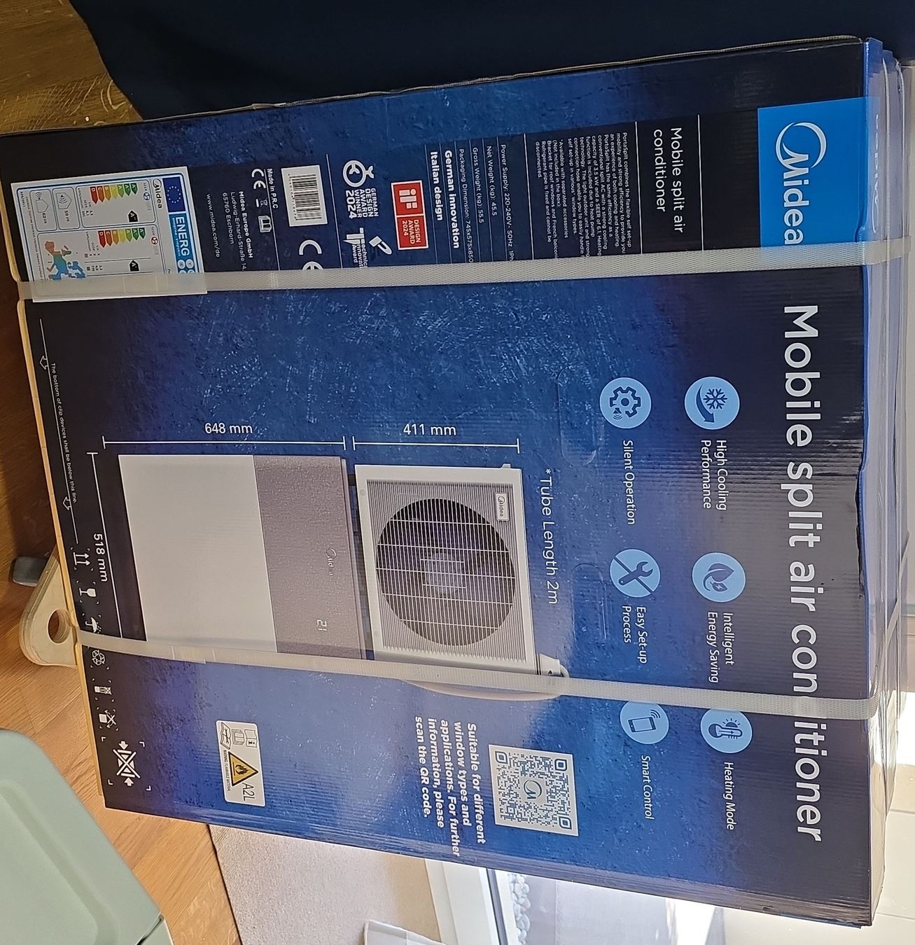Midea Climatiseurs: Midea Mobile Split Klimagerät neu – Neuf avec emballage d'origine à Basel par rev_26s7