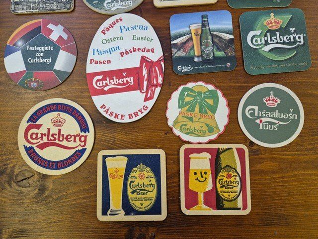 Untersetzer: Bierdeckel Brauerei Carlsberg – Gebraucht aus St.Gallen von Stocken64 1
