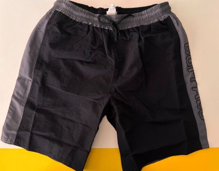 BUFFALO, Badeshorts Herren, Grösse S, Farbe Schwarz