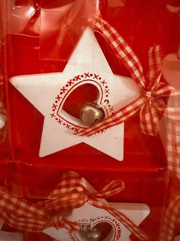 Tutte le decorazioni: 6 Christbaum Anhänger oder für Serviette Anhänger NEU – Nuovo e nell'imballaggio originale da Fällanden venduto da Eifachschoen 2