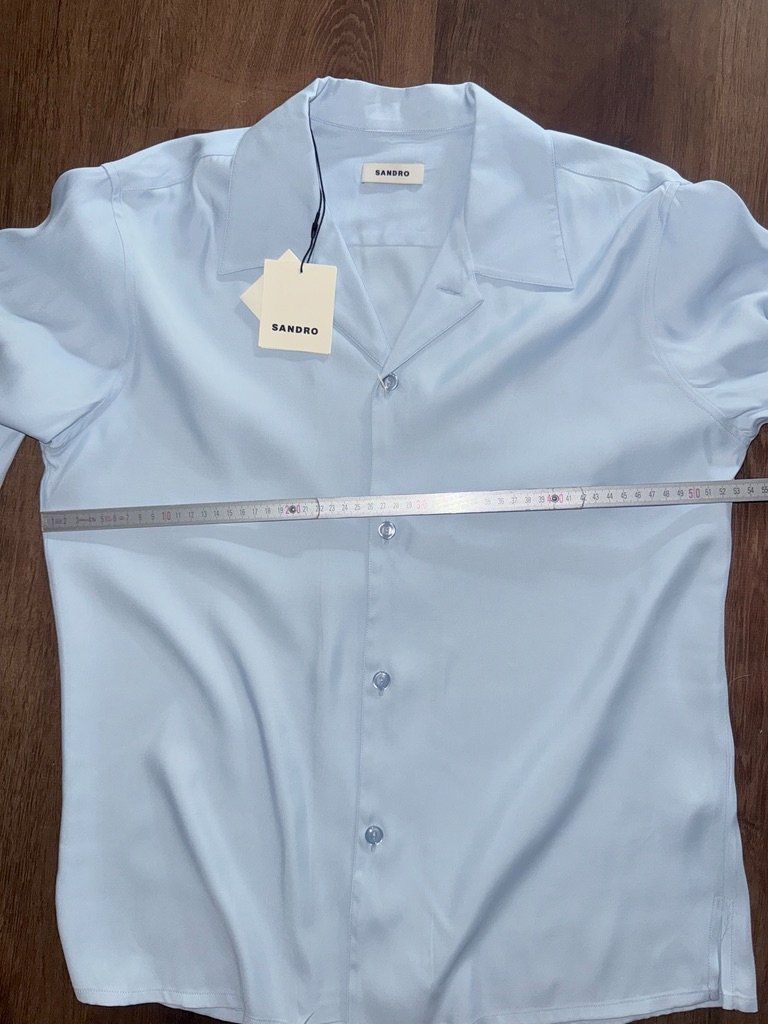 Sandro Hemden: CHF 260 Sandro satin shirt - M – Neu und originalverpackt aus St-Sulpice VD von juhdu 1