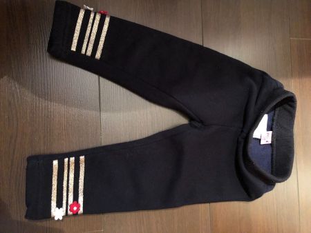 Pantalons chauds fille taille 96