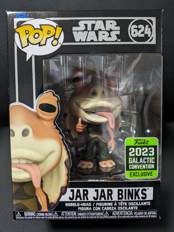Funko POP! Star Wars: Jar Jar Binks (2023 Galactic Convention) # 624