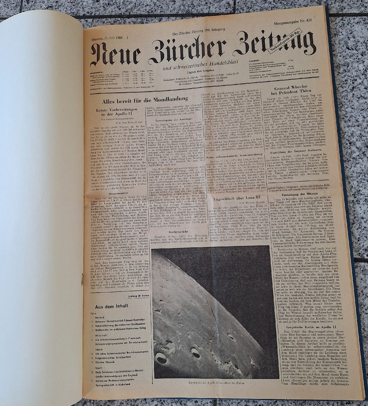 Libri: Zeitschriften Mobdlandung 1969 – Usato da Züberwangen venduto da Christine55 1