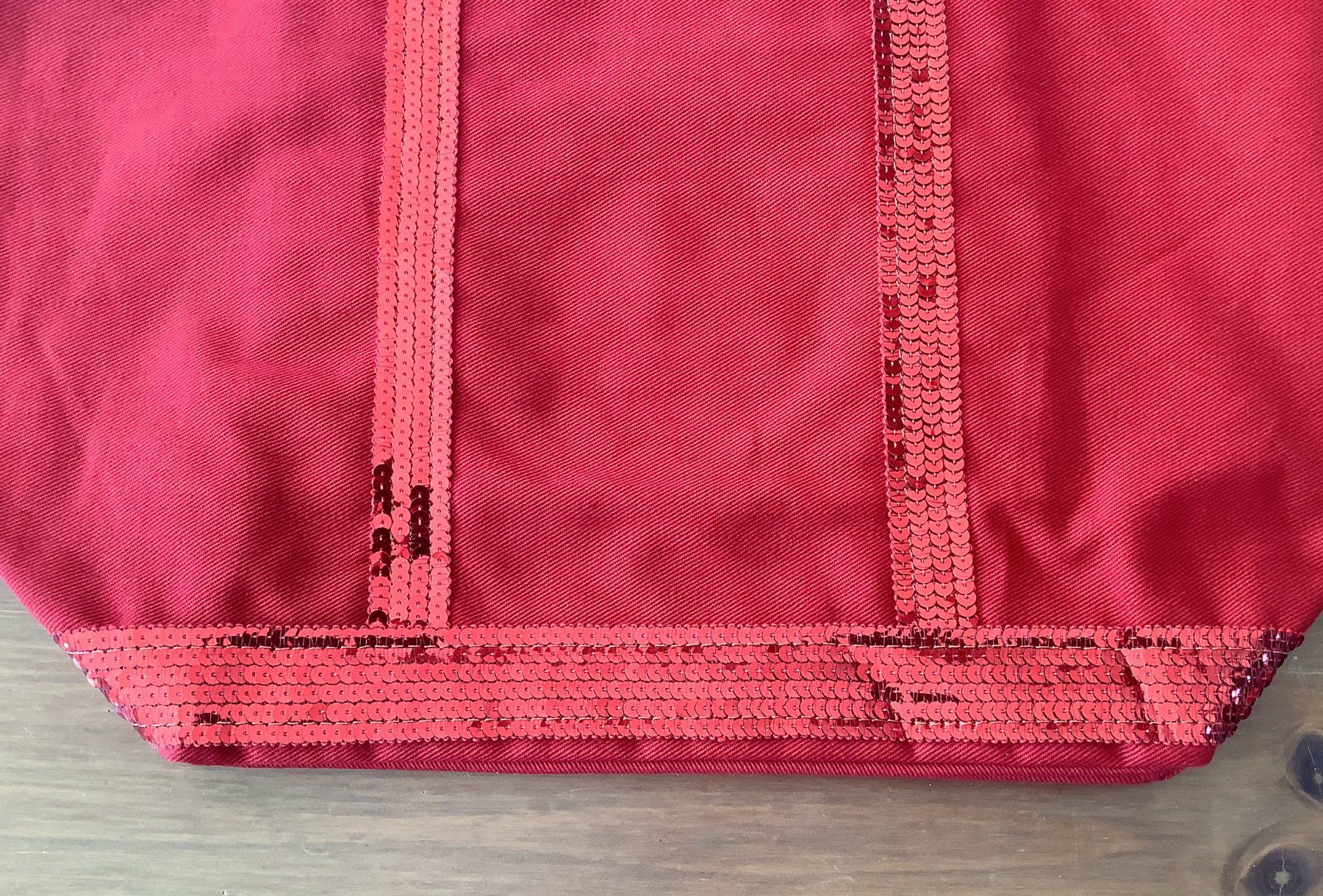 Vanessa Bruno Borse da donna: Vanessa Bruno Red Cabas Tote Bag – Usato da Founex venduto da sweetcouture 6