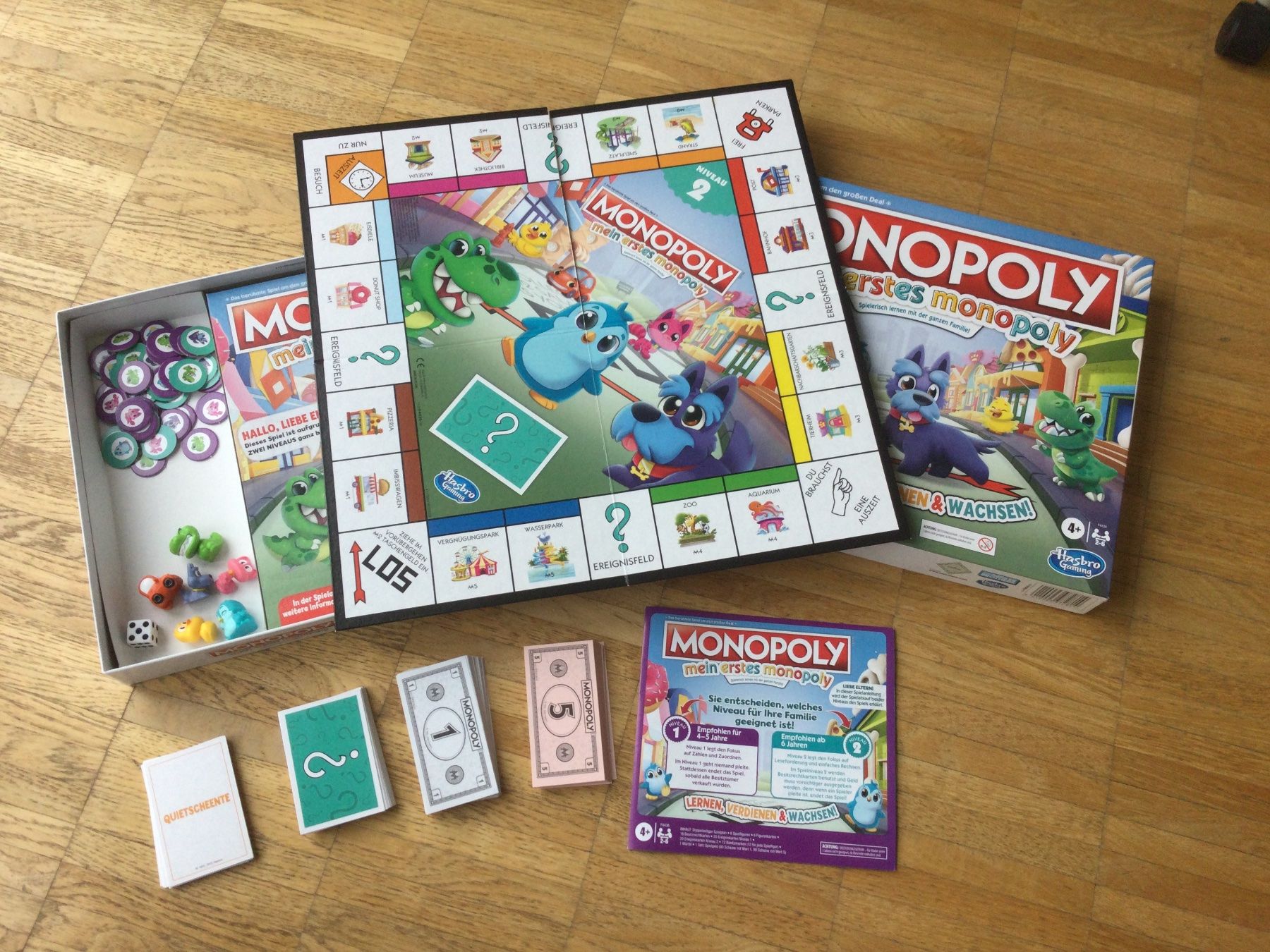 Hasbro Giochi: Mein Erstes Monopoly Kinder Spiel – Nuovo (secondo la descrizione) da Zürich venduto da ShadowVorlon 3