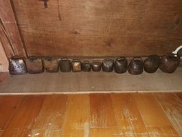 Kuhglocken Set 12 Stk. verschiedene Grössen 
