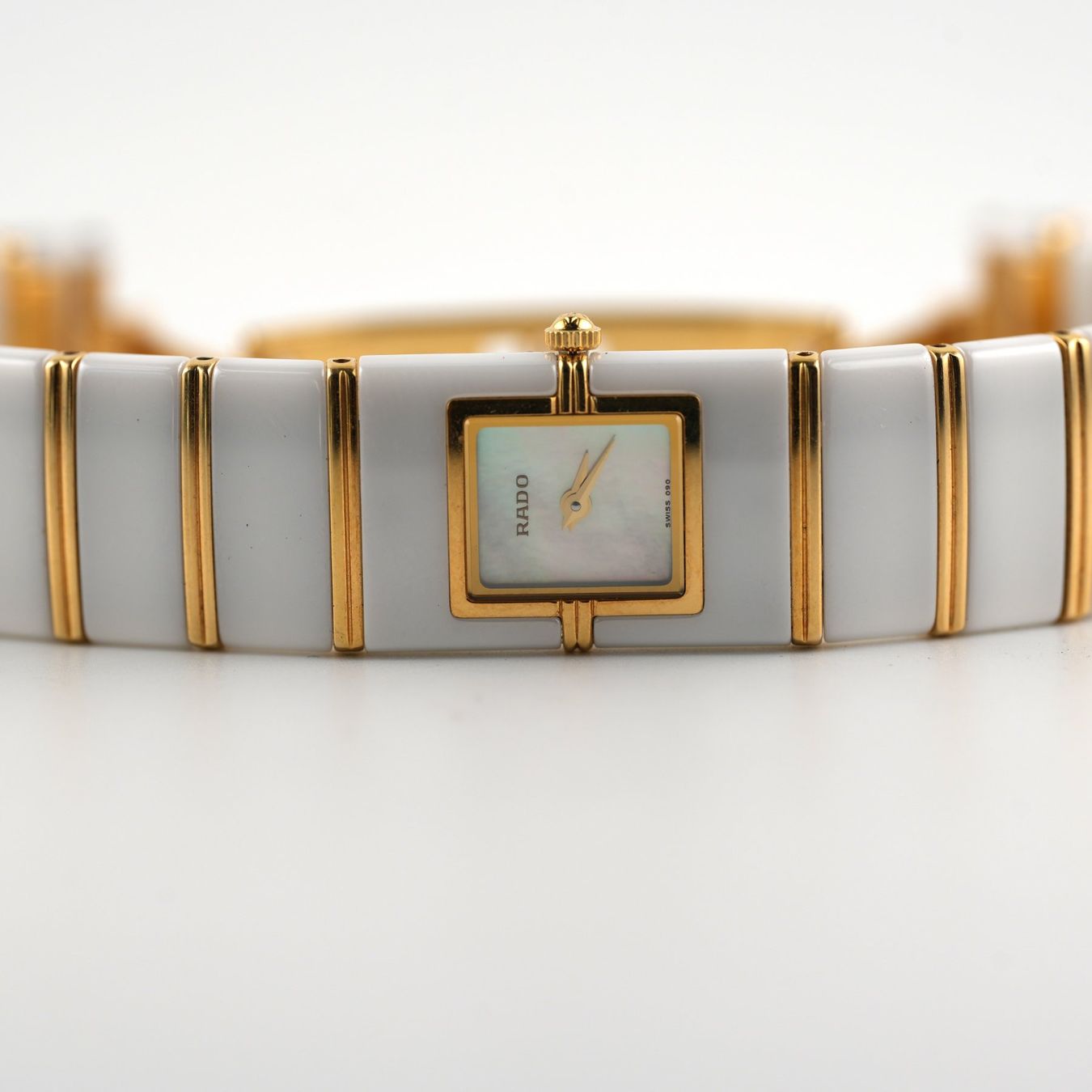 Rado Orologi: Rado Diastar Gold&Ceramic Damenuhr – Usato da Basel venduto da Edelmetallhaus.com 1