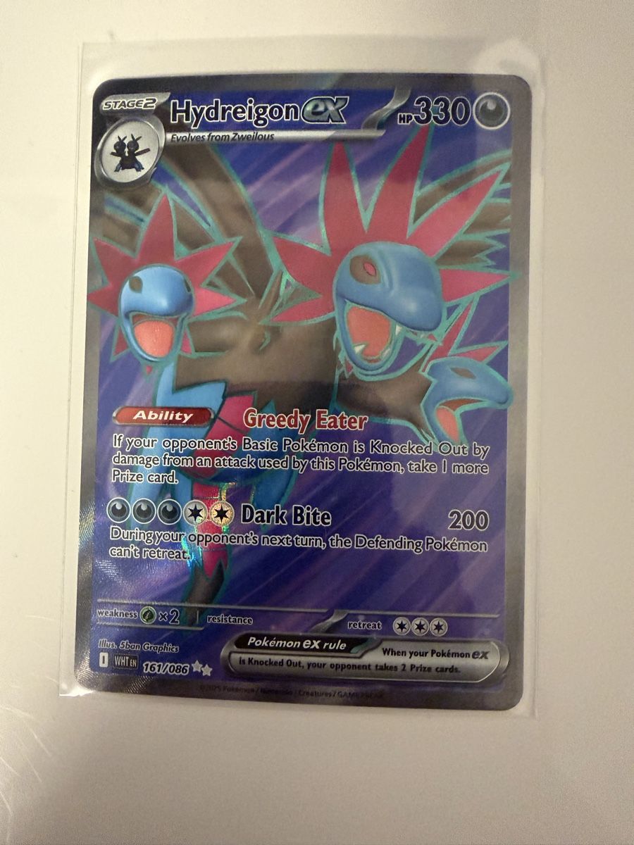 Pokémon Carte collezionabili: Hydreigon EX 161/086 EN – Nuovo (secondo la descrizione) da St. Margrethen SG venduto da mar_r9qg