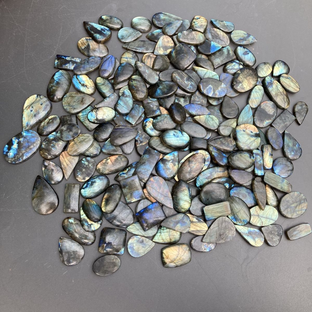 Edelsteine: Exklusiv: 2KG Labradorit Cabochon Lot – Neu (gemäss Beschreibung) aus Biel von djvalbnc 2
