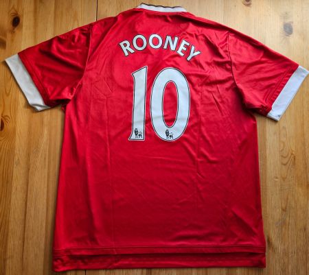 Manchester United Trikot #10 Rooney adidas Grösse XL ManU