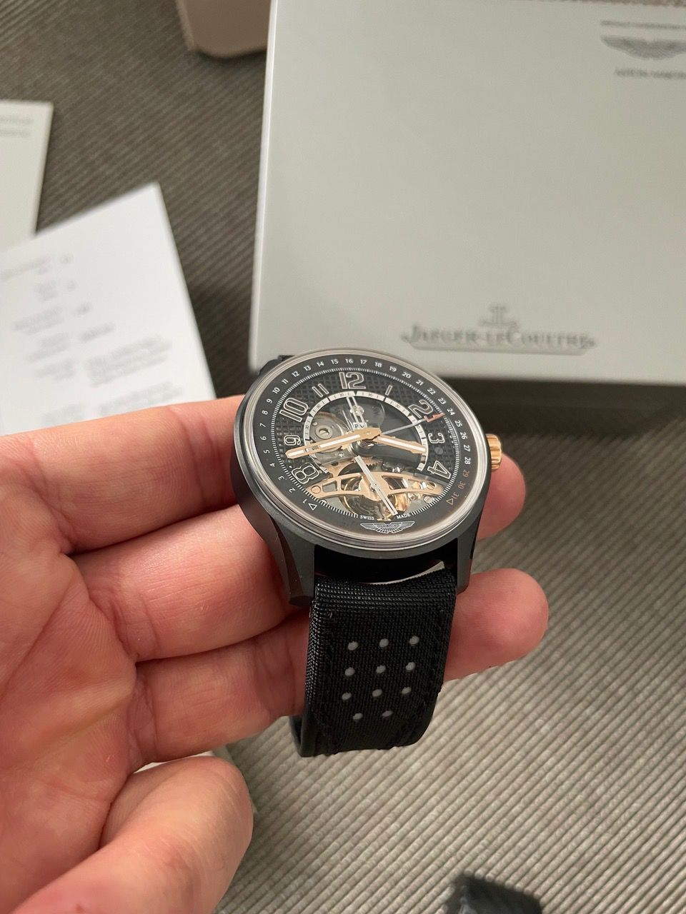 Jaeger-Lecoultre Orologi: Jaeger LeCoultre Amvox3 Tourbillon GMT – Nuovo (secondo la descrizione) da Zwischenflüh venduto da be6543 3