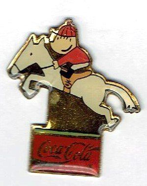 Coca-Cola Placchette & Badge: Olympiade Barcelona Reiten – Usato da Hinterkappelen venduto da Schampus