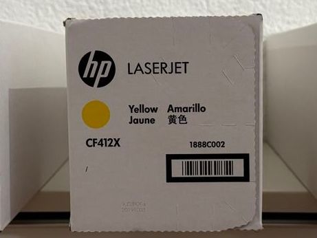 Hewlett Packard Cartucce per stampanti & toner: HP Toner Gelb (CF412X) – Nuovo e nell'imballaggio originale da Münsingen venduto da H96