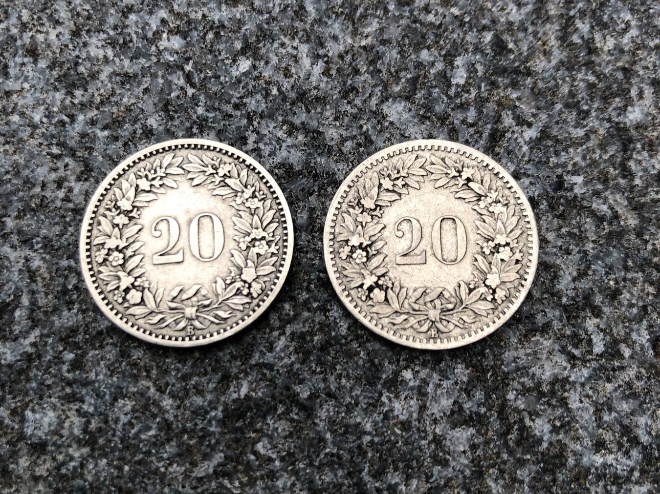 Tutti le monete: 20 Räppler Jg. 1884, 1885 – Usato da Stüsslingen venduto da famapa71