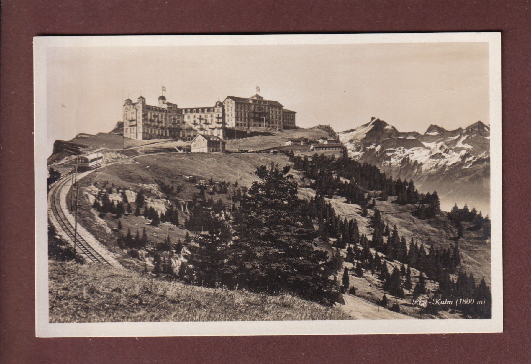 Ansichtskarten: RIGI-KULM - Bahn – Gebraucht aus Pully von nicecards-shop
