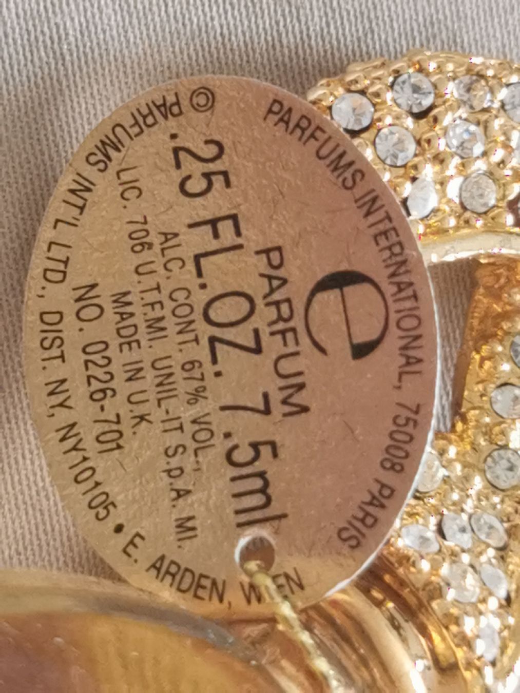 Profumi & Eau de Toilette: Elizabeth Taylor White Diamonds Parfum 7,5 ml. – Nuovo e nell'imballaggio originale da Schlieren venduto da vlalif 2