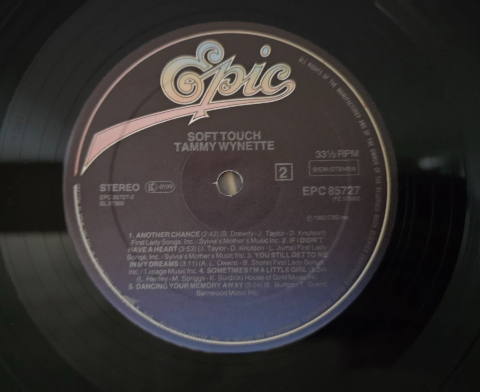 Dischi in vinile: Tammy Wynette LP – Soft Touch – Usato da Root venduto da atelier22 2