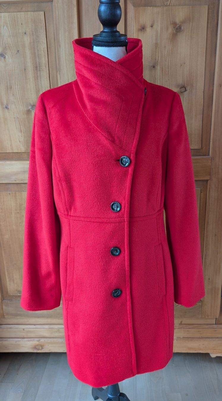 Comma Cappotti: Roter Wintermantel – Usato da Ettingen venduto da Chrisdots 1