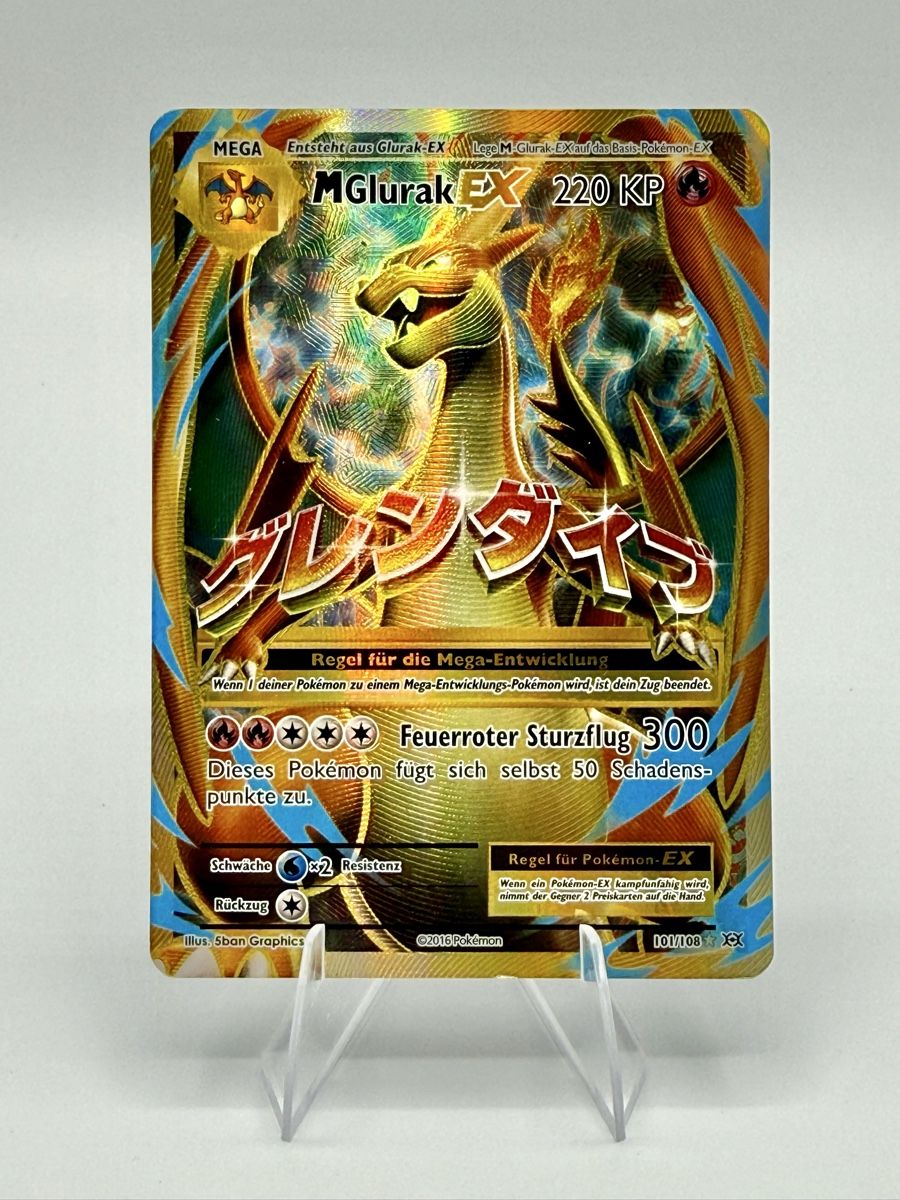 Pokémon Carte collezionabili: Pokémon Charizard M Glurak EX 101/108 | XY Evolutions – Usato da Steffisburg venduto da SwissPokeTrade