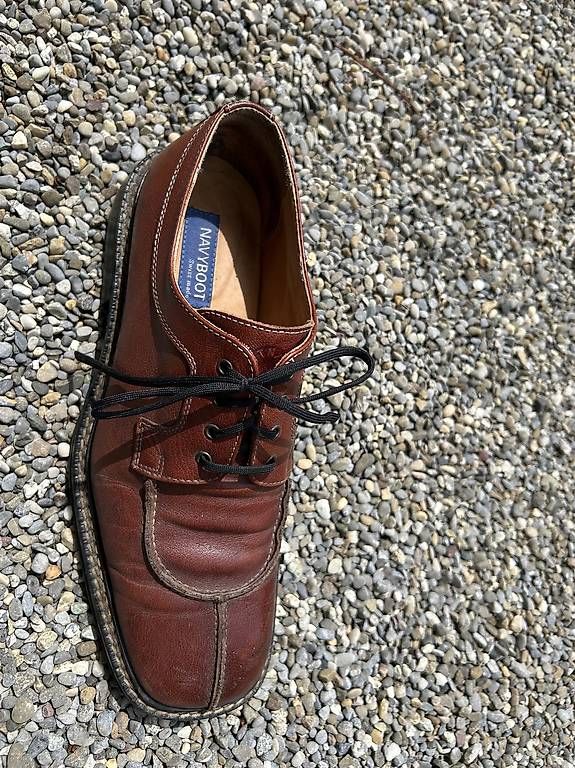 Scarpe da uomo: Navyboot Herrenschuh Gr.44 – Usato da Staufen venduto da Flamenco666 2