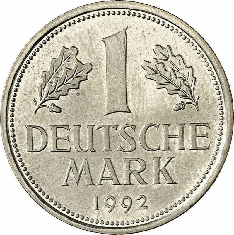 Tutti le monete: 1 Deutsche Mark 1992 – Nuovo (secondo la descrizione) da Kriens venduto da TSCH1