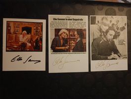 Elke Sommer Set - 3x handsigniert