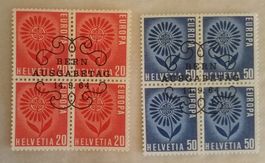 4028) 406-409, Werbemarken ET im 4-Block Kt. 15.-