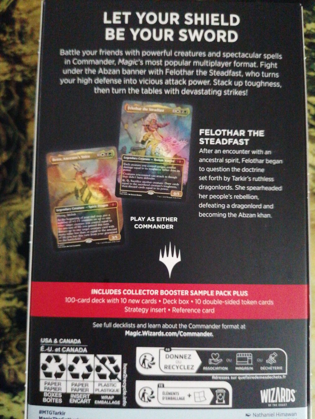 Magic the Gathering Commander Precon Abzan Armor ENG (Neu und ...