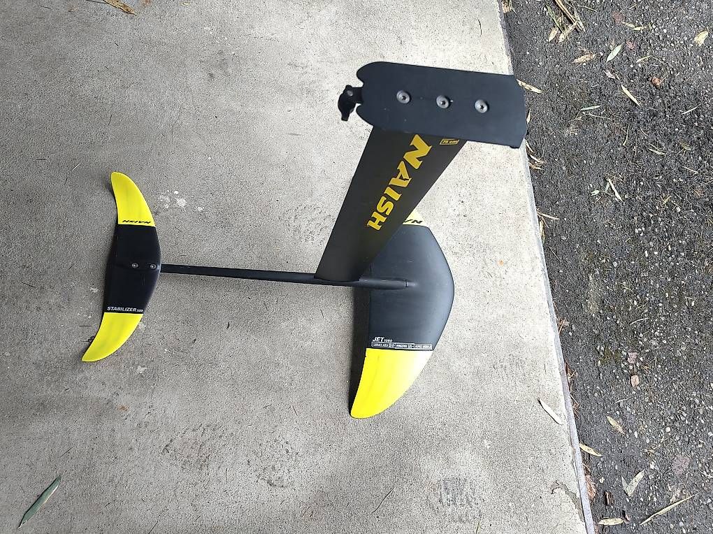 Naish Tavole da surf e di nuoto: Windsurfen Foilset Naish Jet 1050 – Usato da Elsau venduto da tafit01