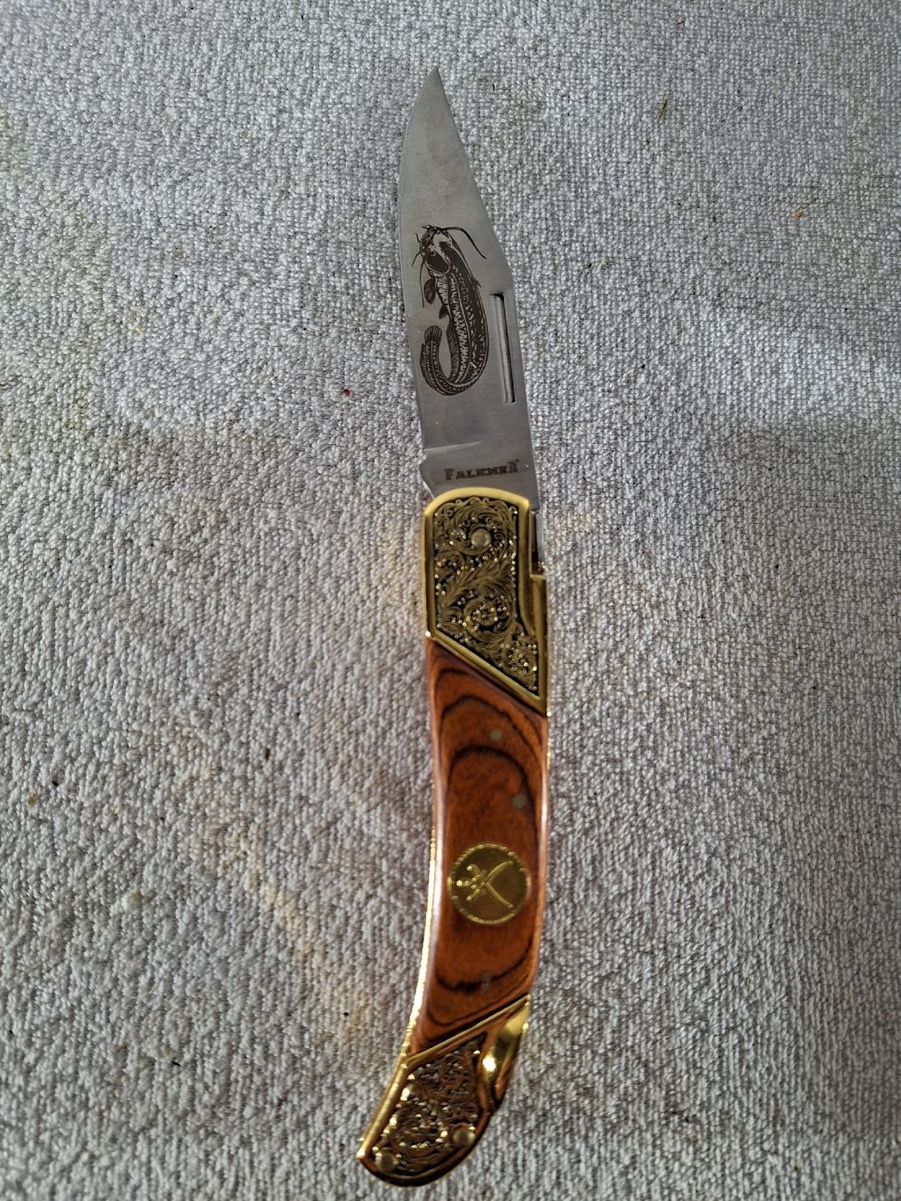 Taschenmesser: Falkner Klappmesser Fisch – Neu (gemäss Beschreibung) aus Grindelwald von carro5 1
