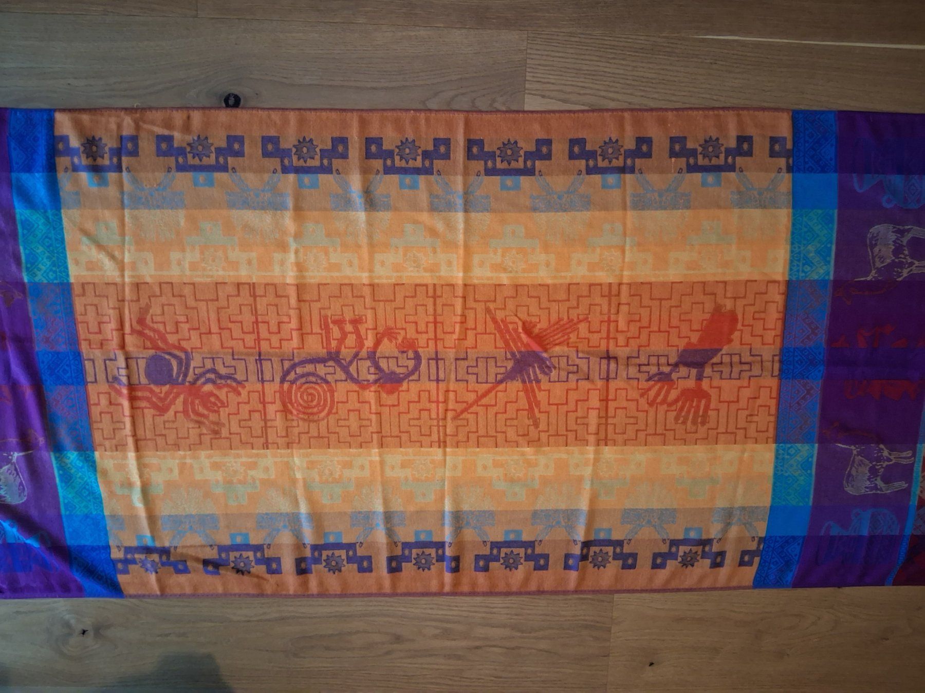 Foulard & Sciarpe: Écharpe péruvienne multicolore motifs incas – Nuovo (secondo la descrizione) da Corcelles-le-Jorat venduto da anggelaz 4