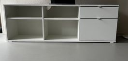 IKEA VIHALS TV-Möbel weiss mit 2 Schubladen, wie neu
