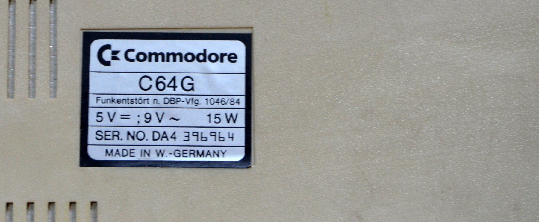 Commodore PC: 2 x Commodore C64 / C64G – Usato da Collonges venduto da arashee 6