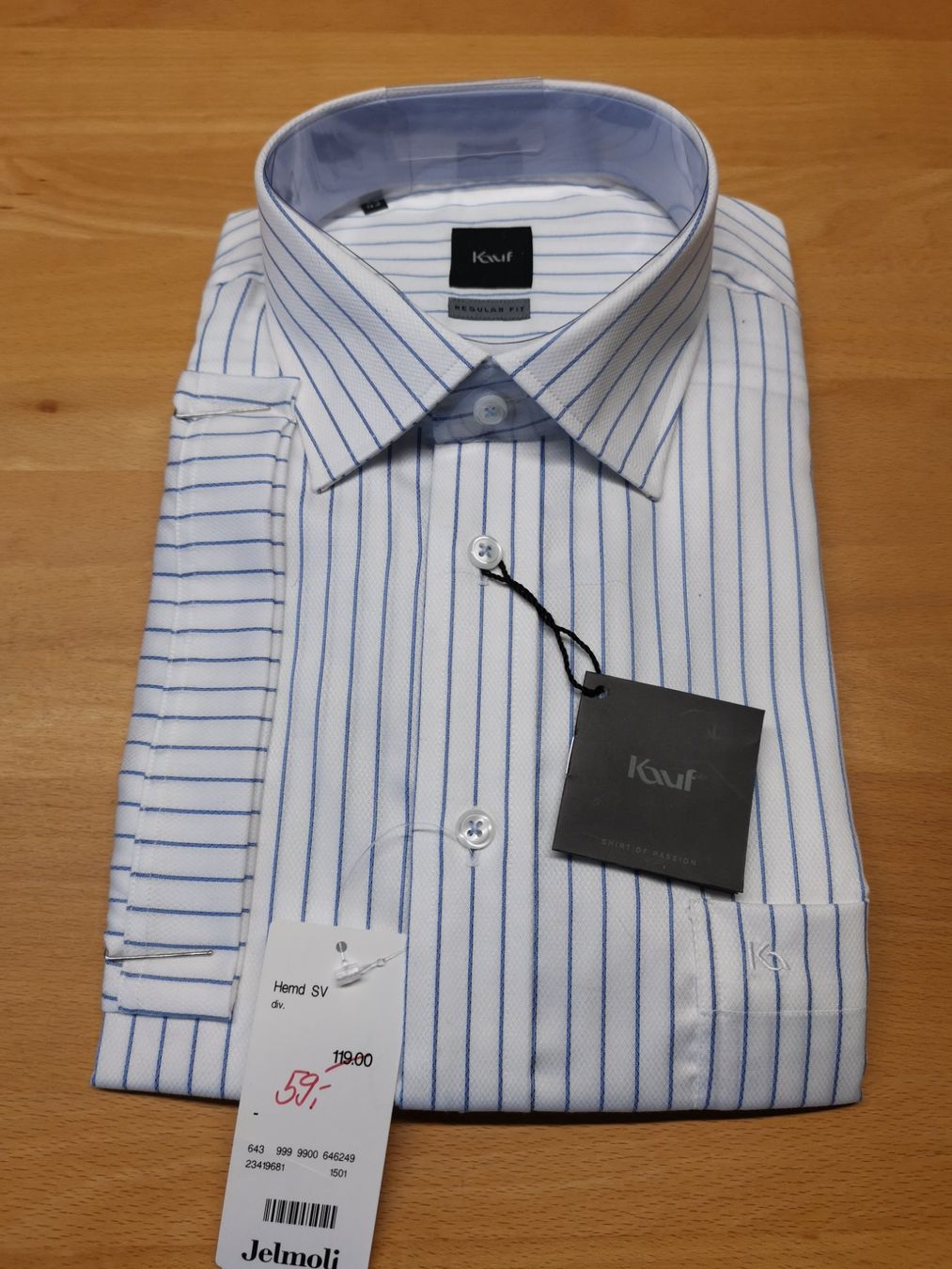 Camicie: Herrenhemd KAUF, Originalpreis 119.00 – Nuovo e nell'imballaggio originale da Seuzach venduto da NaehdesignMirjam