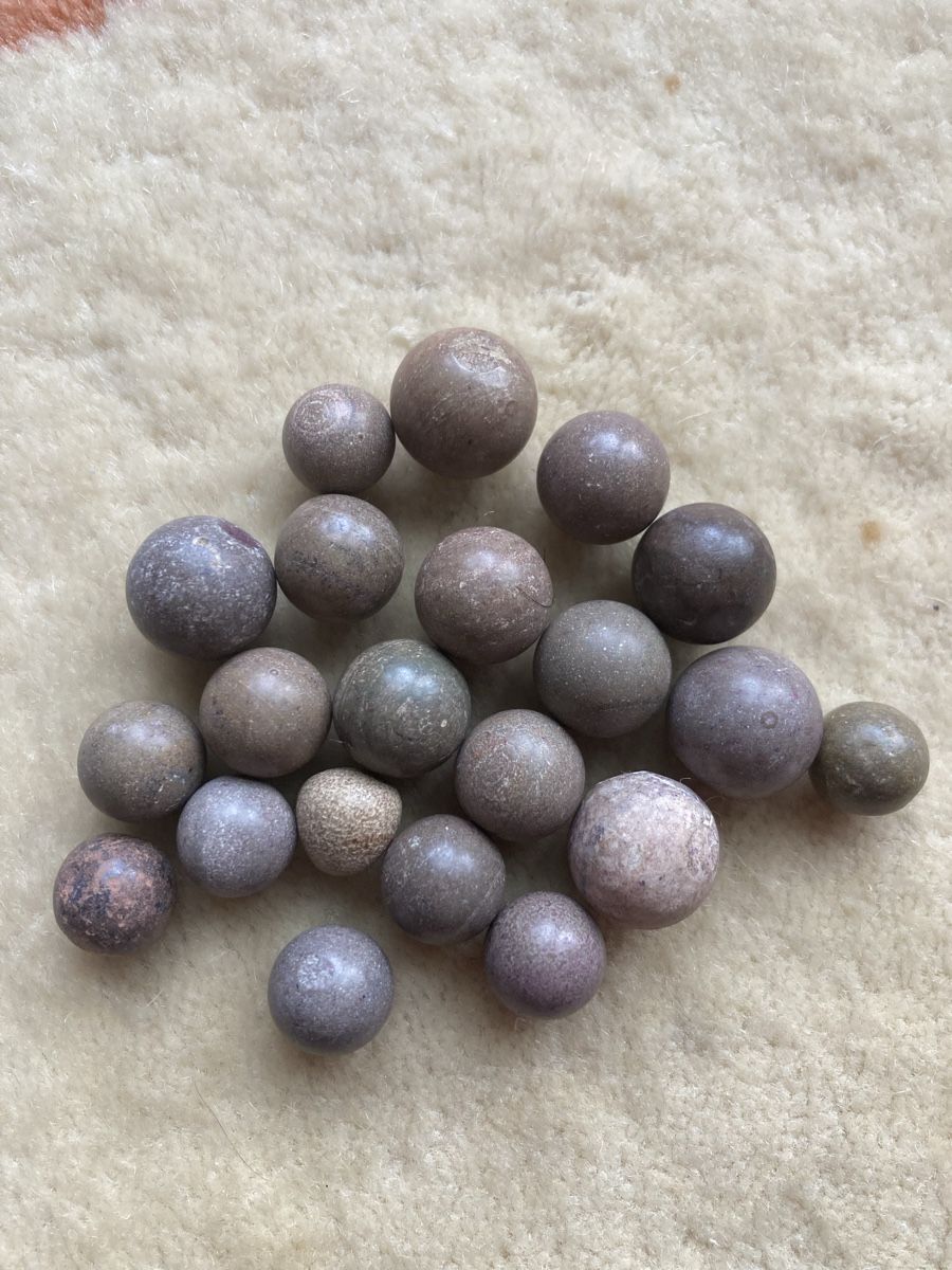 Murmeln: Vintage Murmeln aus Ton – Gebraucht aus Burgdorf von Jointler