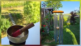 Chimes of partch und Klangschale