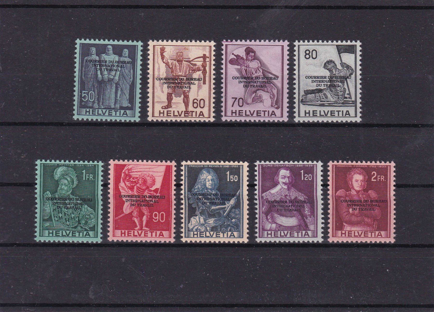 Alle Briefmarken: SCHWEIZ 1944 Dienstmarken – Neu (gemäss Beschreibung) aus Gretzenbach von Sikim