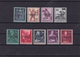 SCHWEIZ 1944 Dienstmarken