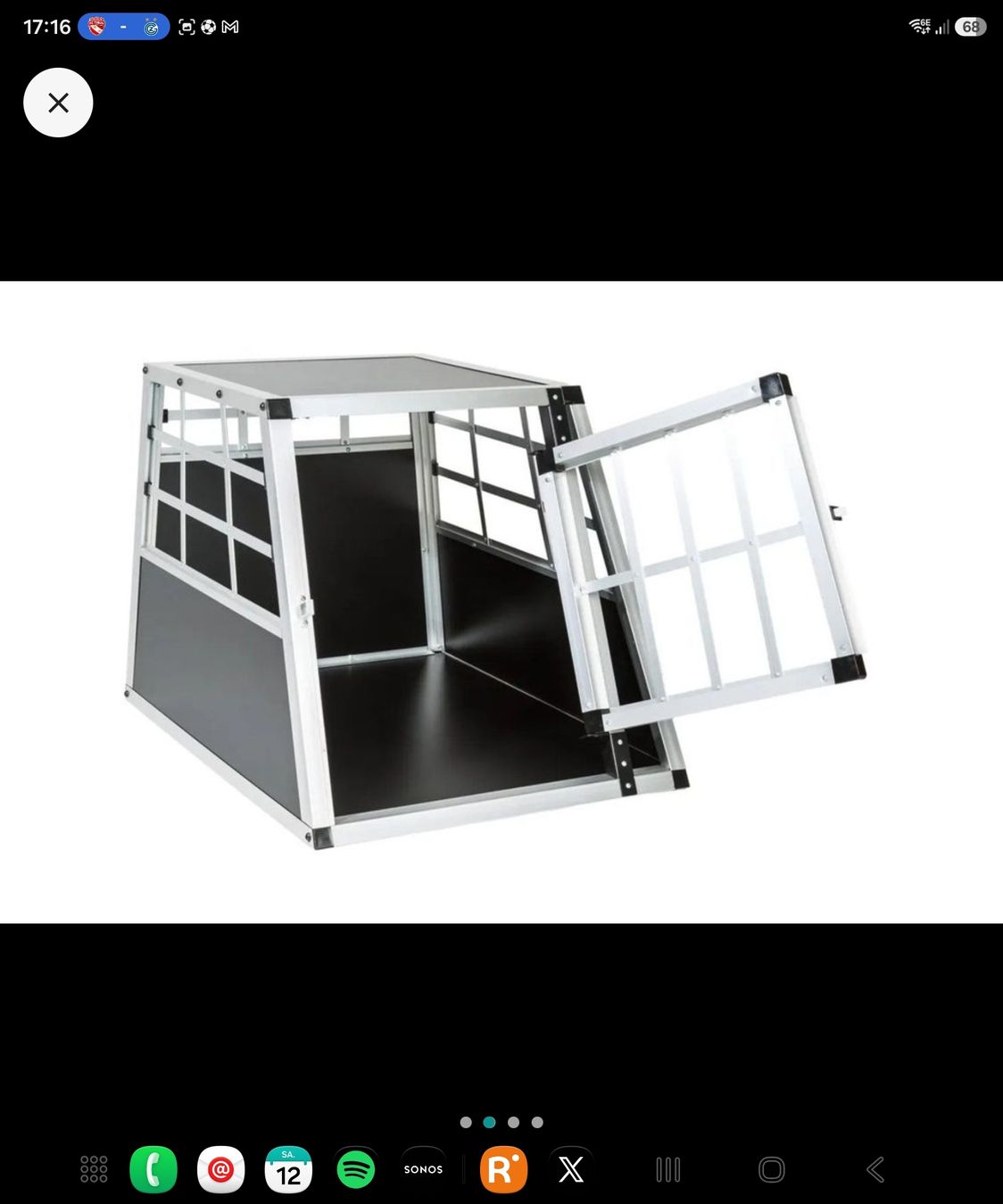 Gabbie, trasporto & Sicurezza: Hundebox 54x69x50 – Nuovo (secondo la descrizione) da Langnau am Albis venduto da Richard77 1