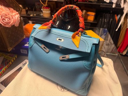 Hermès Kelly 35 Ghilles – Limited Edition -Clemence Leder