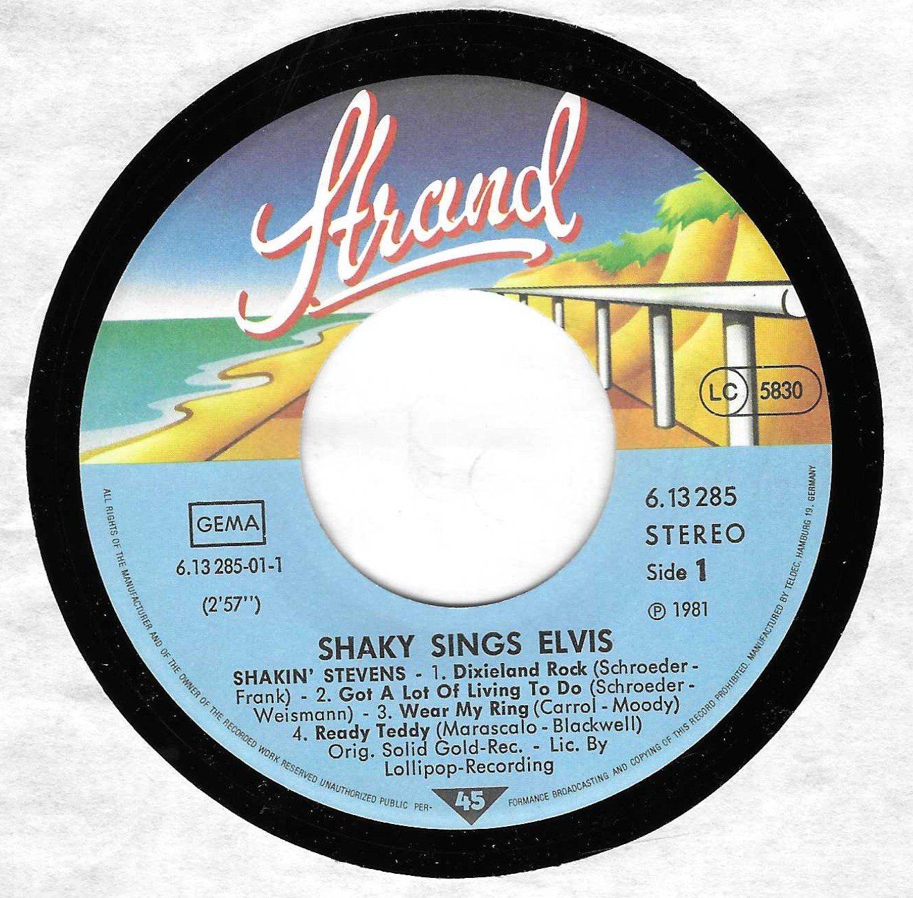 Dischi in vinile: SHAKIN' STEVENS  -  SHAKY SINGS ELVIS – Usato da Bex venduto da Giorgiob 1