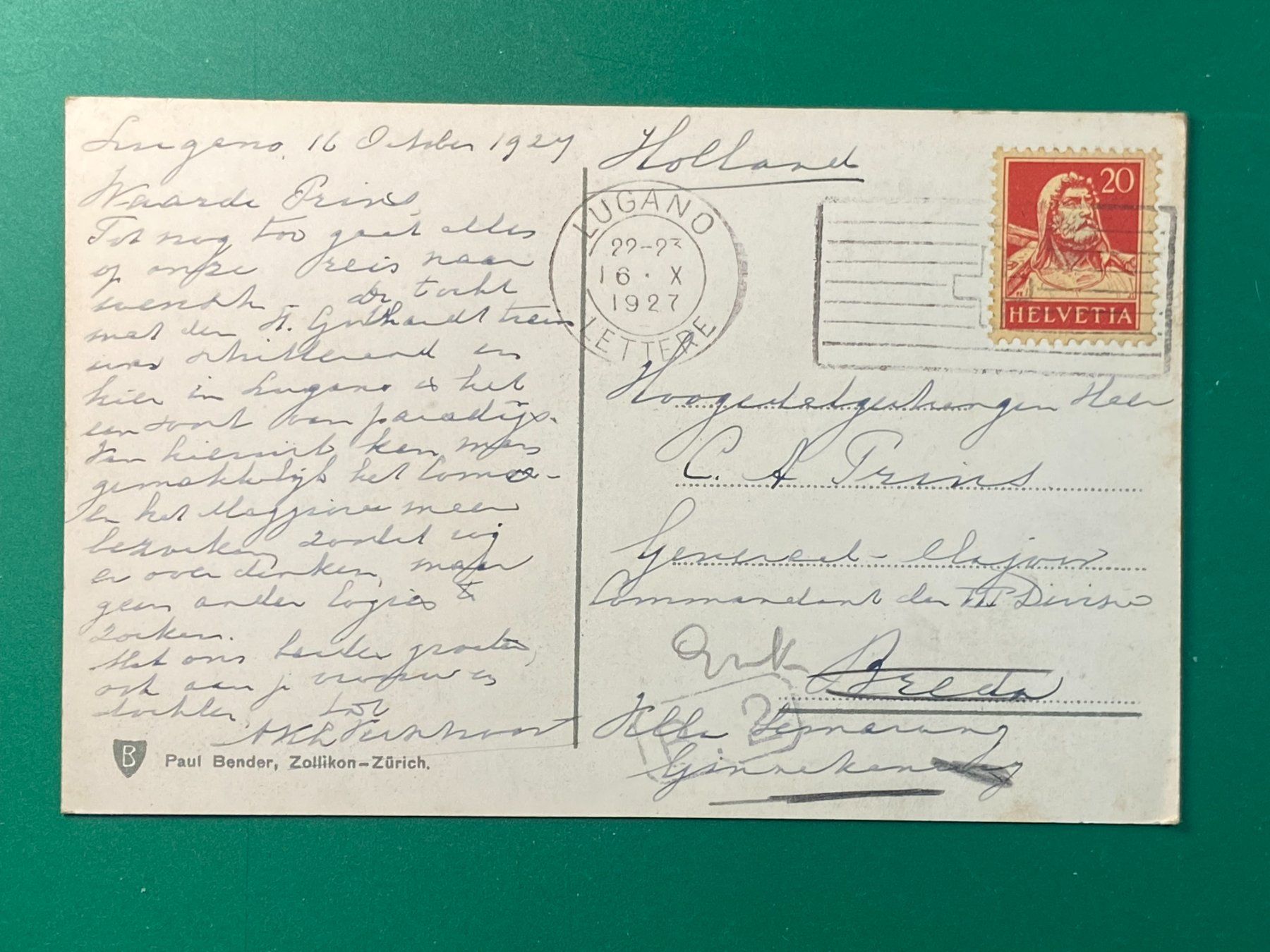 Cartes postales: Castagnola - Lugano – D'occasion à Steg VS par danwer74 1