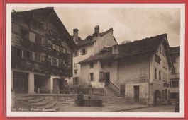 Faido - Piazza Fontana - Fotokarte ca. 1930