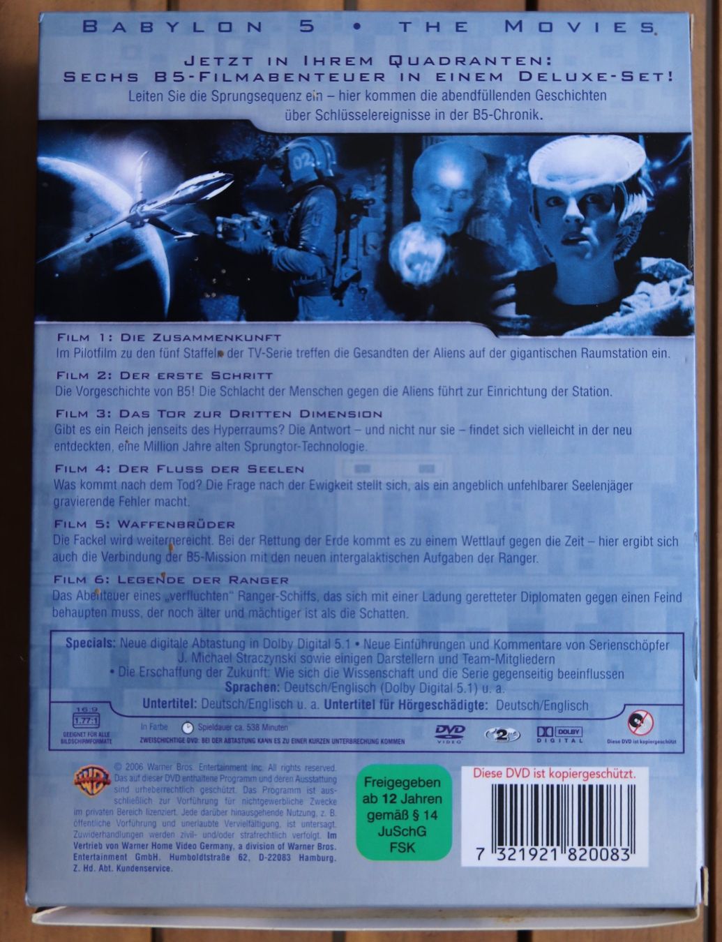 Alle DVDs: Babylon 5 Der Film – Gebraucht aus Glattfelden von Sirax 1