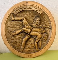 Holzschnitzerei Ricken-Schwinget 1989 guter Zustand