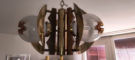 Space Age Lampe 70er Jahre Muranoglas