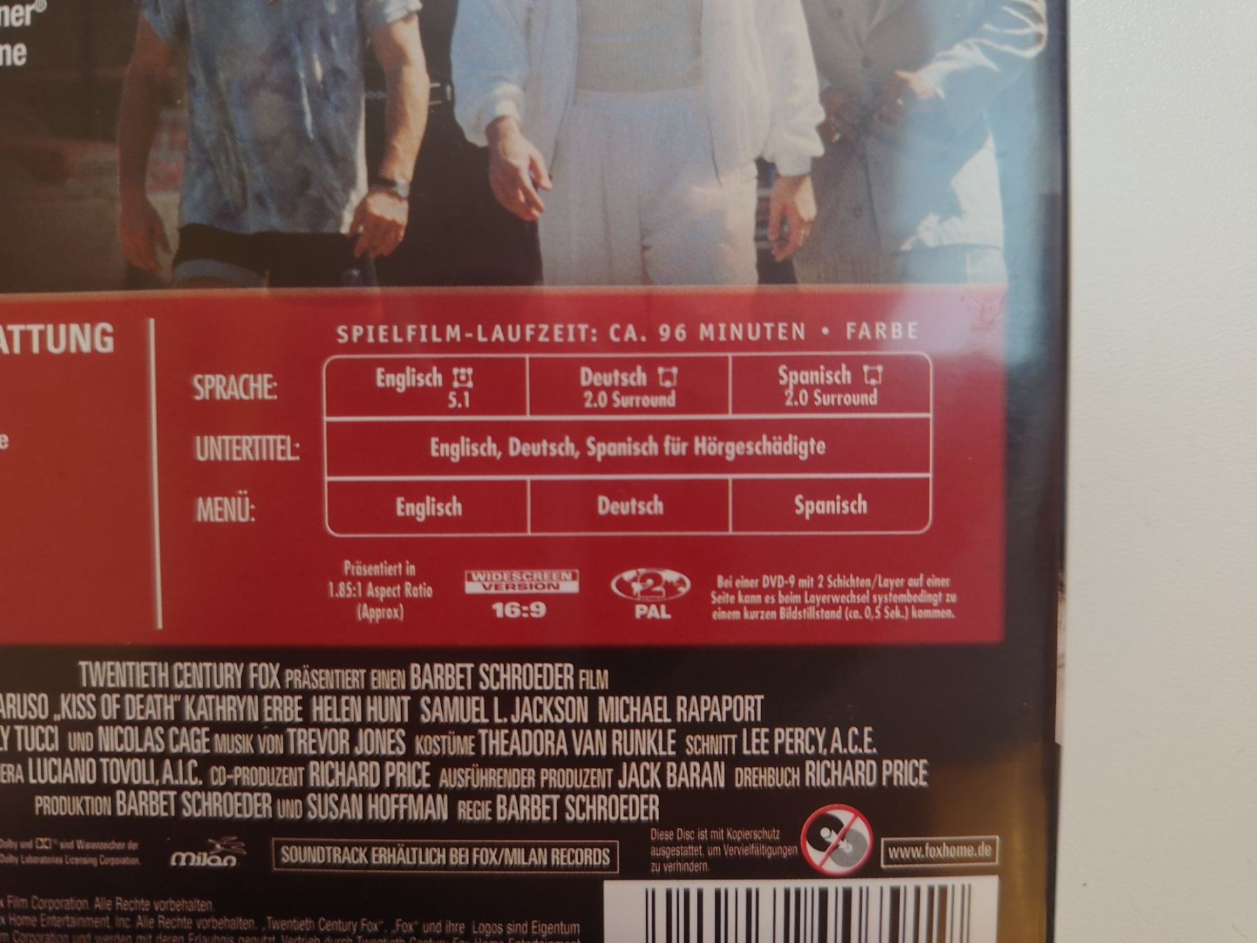 Alle DVDs: Kiss of Death – Gebraucht aus Liestal von Kratzilla 3