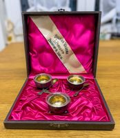 3tlg. Salzschälchen-Set 800er Silber - L. Posen Wwe.