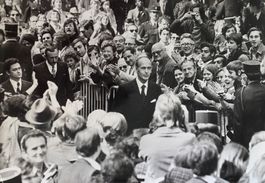 Pressefoto 1974 Valéry Giscard d' Estaing, Präs. Frankreich